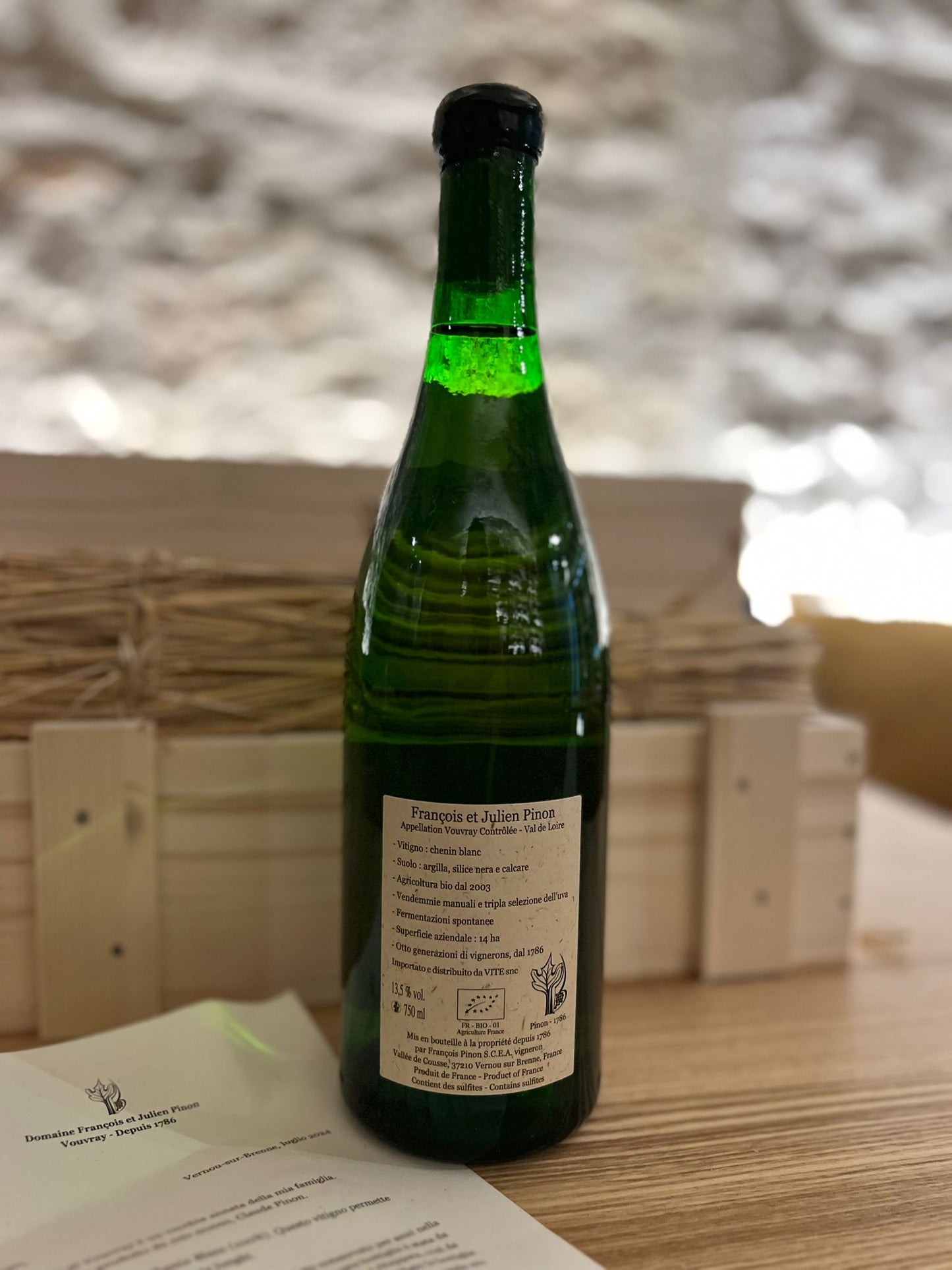Vouvray Moelleux 1983 di Domaine Francois & et Julien Pinon